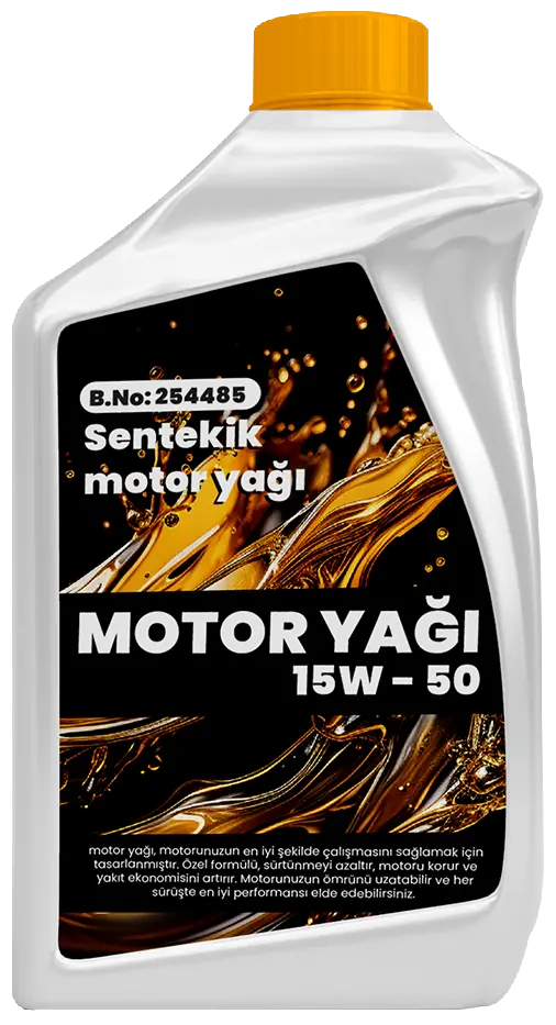 Engine Oil Label